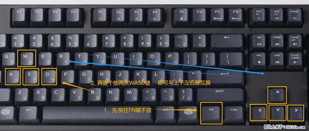 键盘，怎样把wasd键与上下左右方向键互换？ - 生活百科 - 衡阳生活社区 - 衡阳28生活网 hy.28life.net